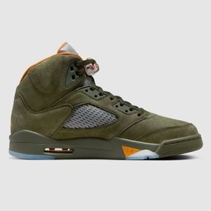 Air Jordan 5 Retro Olive Green/Solar Orange (2024) - Mens Size 10 (DD0587-308)